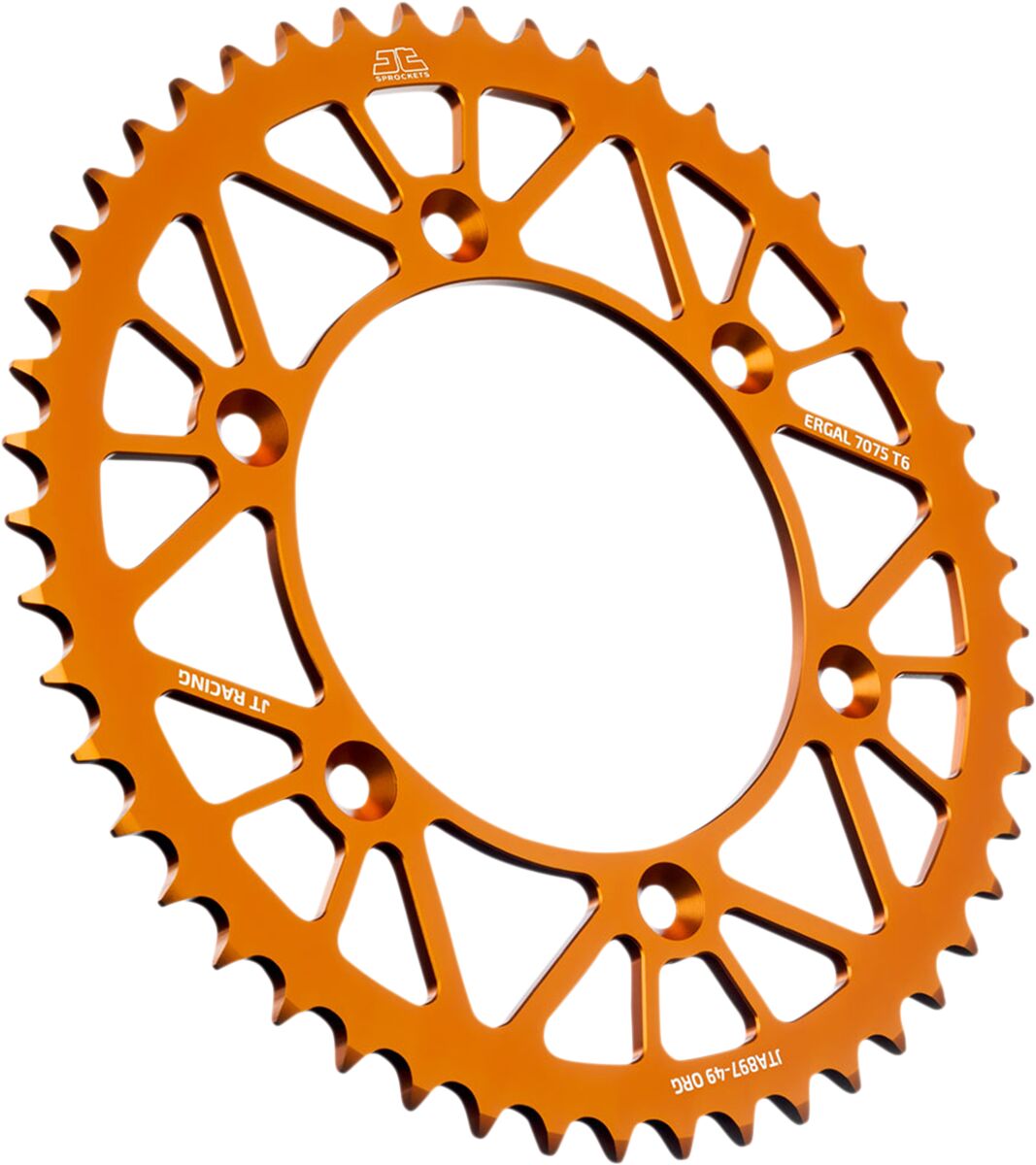 Bakdrev aluminium 49T — JT Sprockets JTA897.49ORG