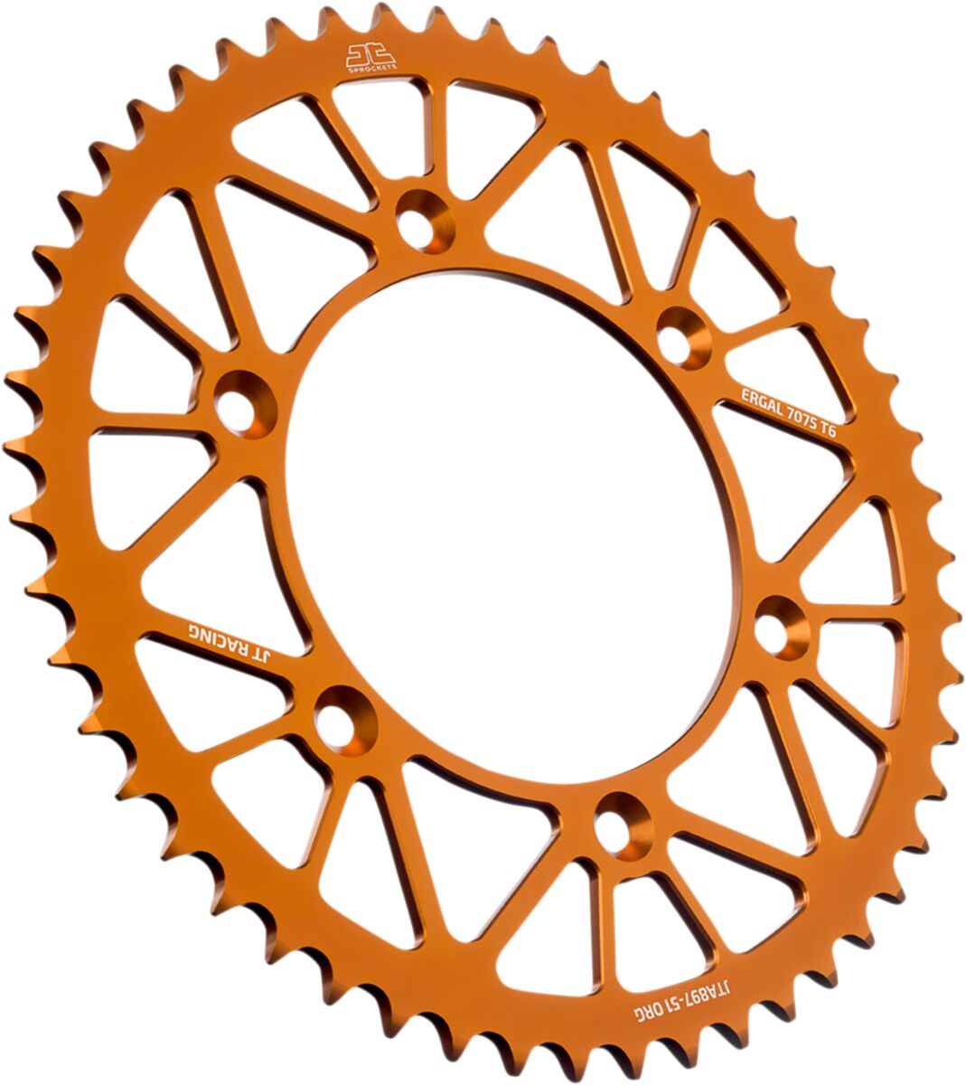 Bakdrev aluminium 51T — JT Sprockets JTA897.51ORG