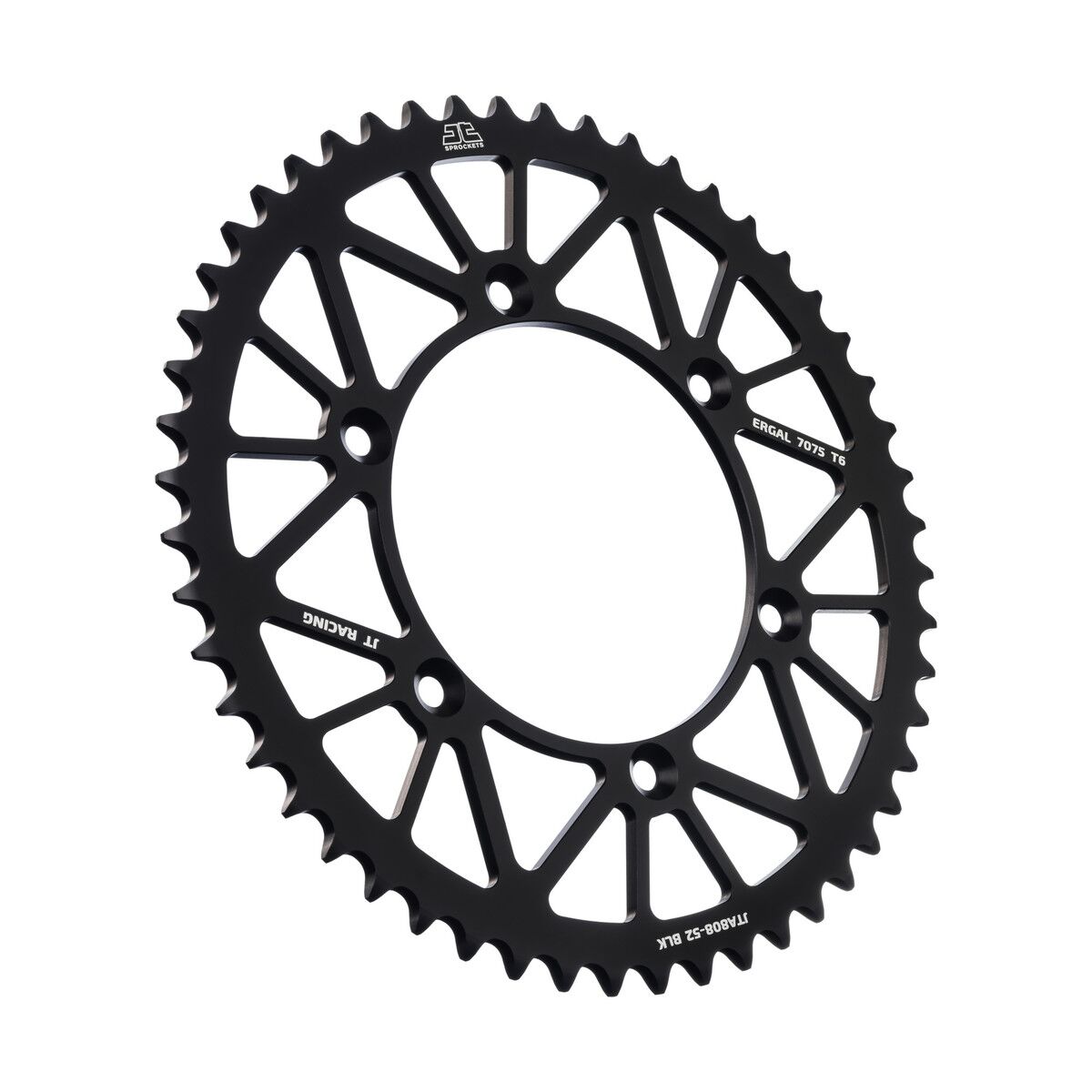 Bakdrev aluminium 520, 52T — JT Sprockets JTA808.52BLK