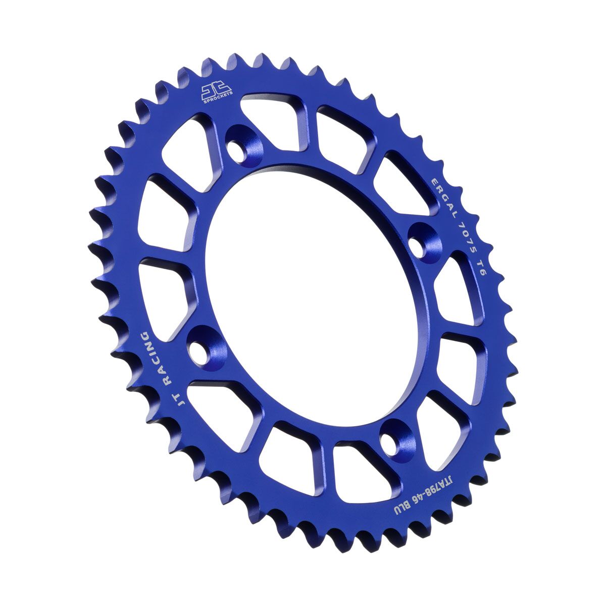 Bakdrev aluminium 46T til Yamaha YZ 85 LW — JT Sprockets JTA798.46BLU