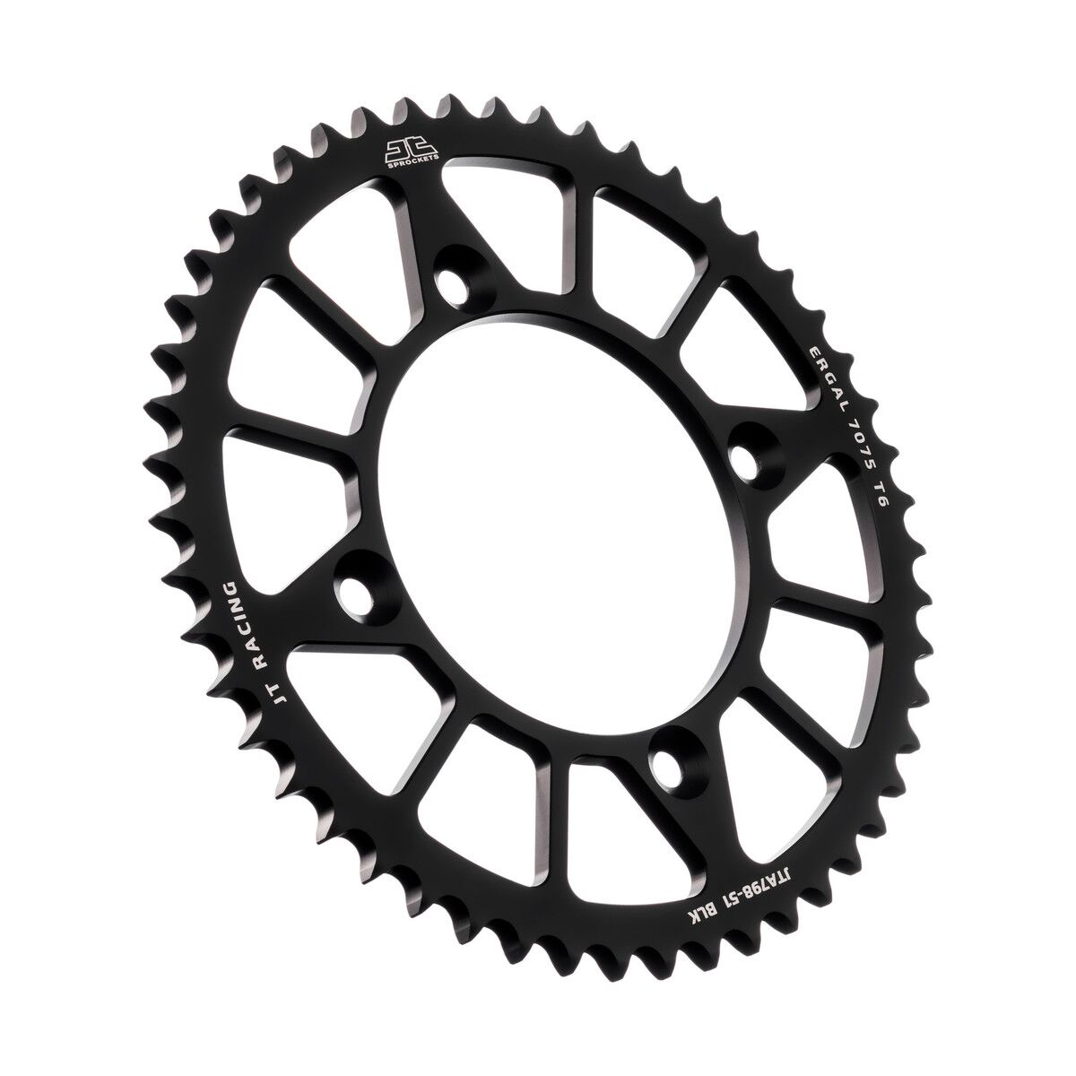 Bakdrev aluminium 51T til Yamaha YZ 85 LW — JT Sprockets JTA798.51BLK