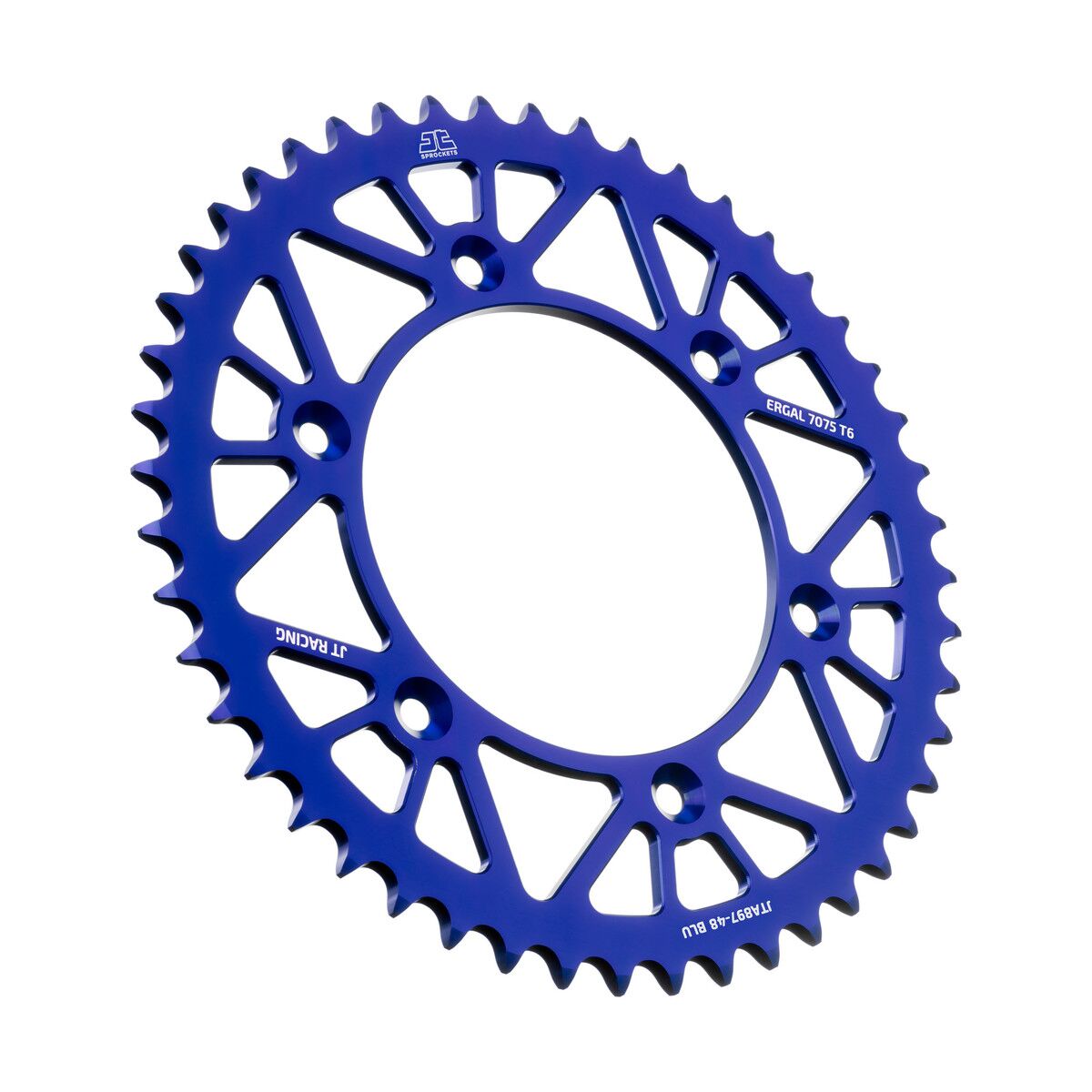 Bakdrev aluminium 48T — JT Sprockets JTA897.48BLU