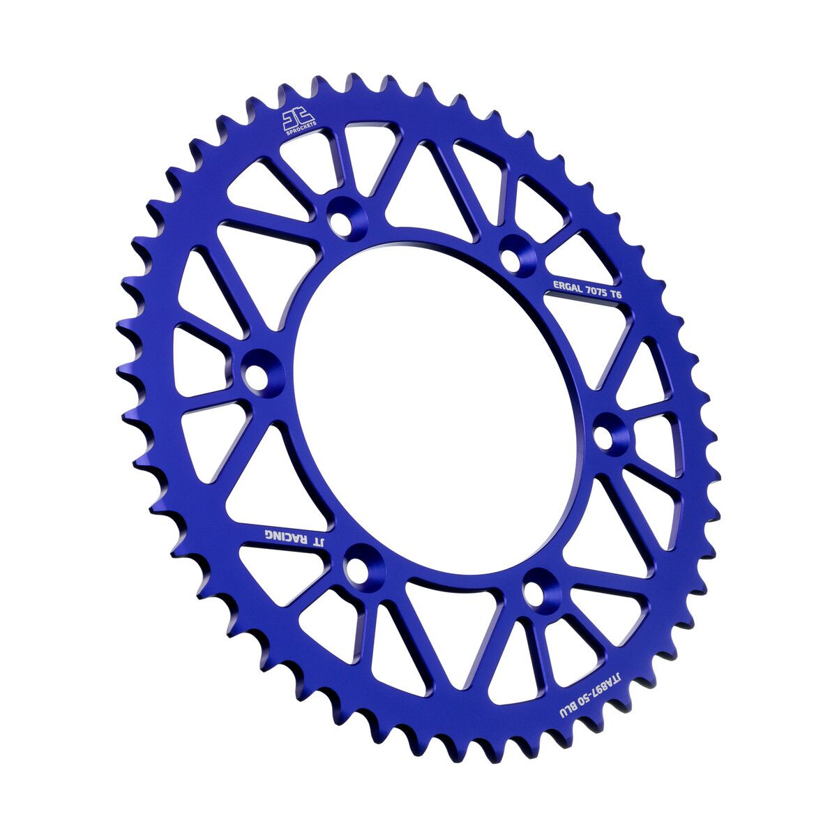 Bakdrev aluminium 50T — JT Sprockets JTA897.50BLU