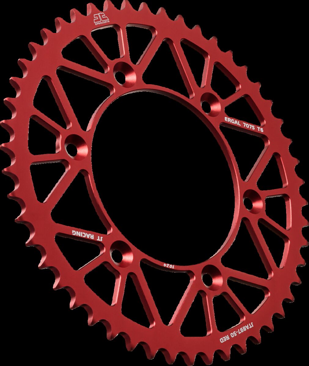 Bakdrev aluminium 50T — JT Sprockets JTA897.50RED