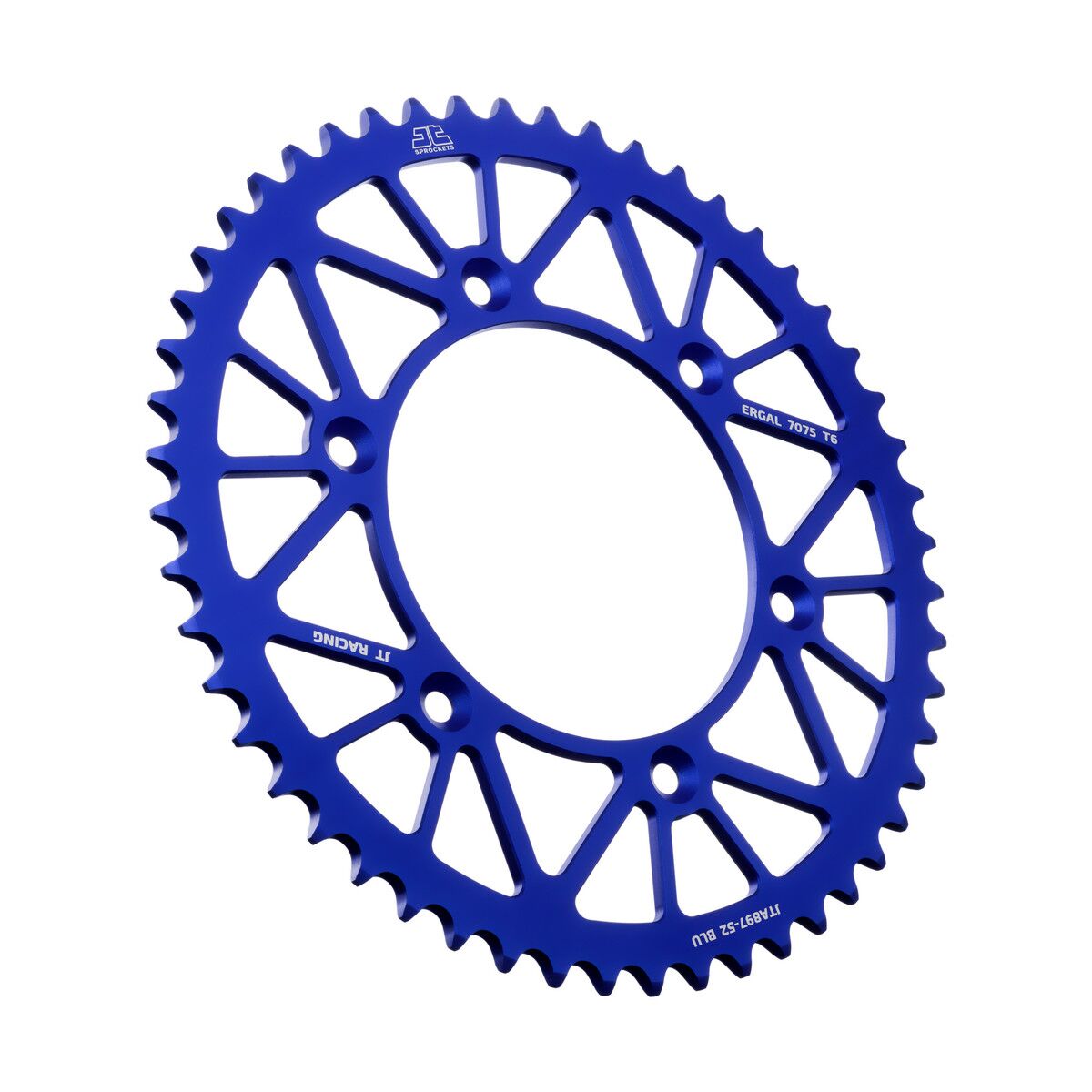 Bakdrev aluminium 52T — JT Sprockets JTA897.52BLU
