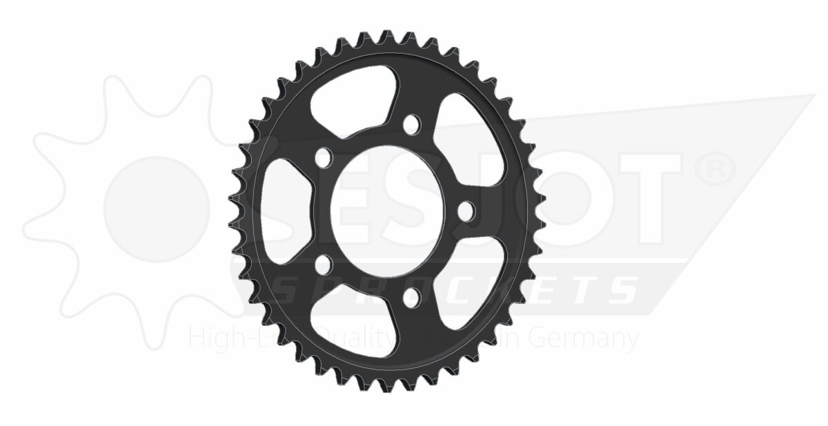 Bakdrev stål 525, 42T til Honda CRF 1000 L — Esjot 50-29053-42
