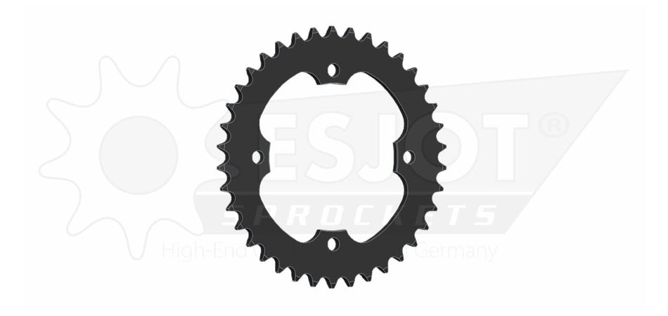 Bakdrev stål 520, 38T til Kymco KXR 250 2X4 — Esjot 50-32116-38