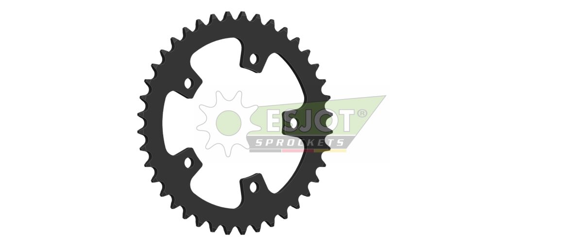 Bakdrev stål 520, 40T til Royal Enfield SUPER METEOR 650 ABS — Esjot 50-32188-40