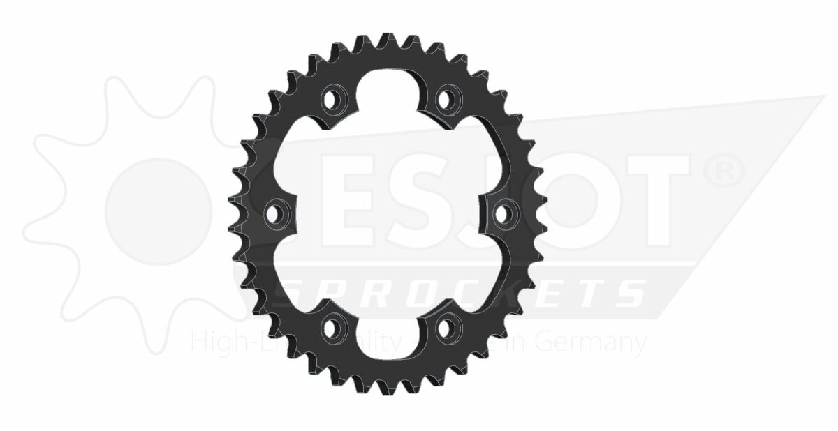 Bakdrev stål 530, 38T til Royal Enfield CLASSIC 500 EFI — Esjot 50-35065-38