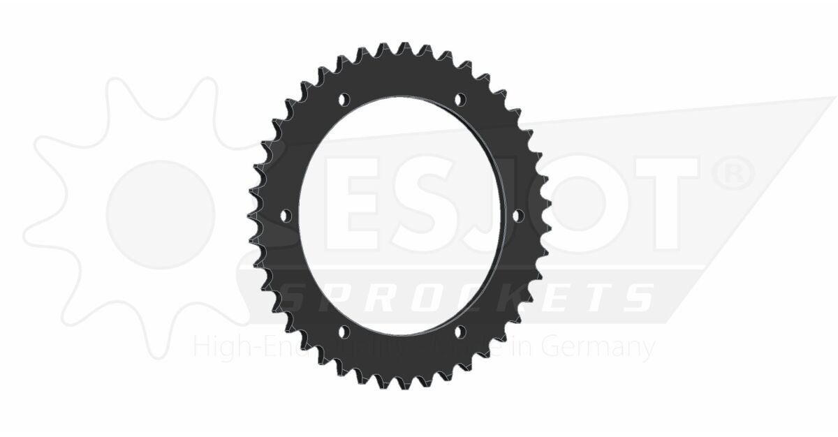 Bakdrev stål 525, 43T til Aprilia RST 1000 — Esjot 50-29027-43
