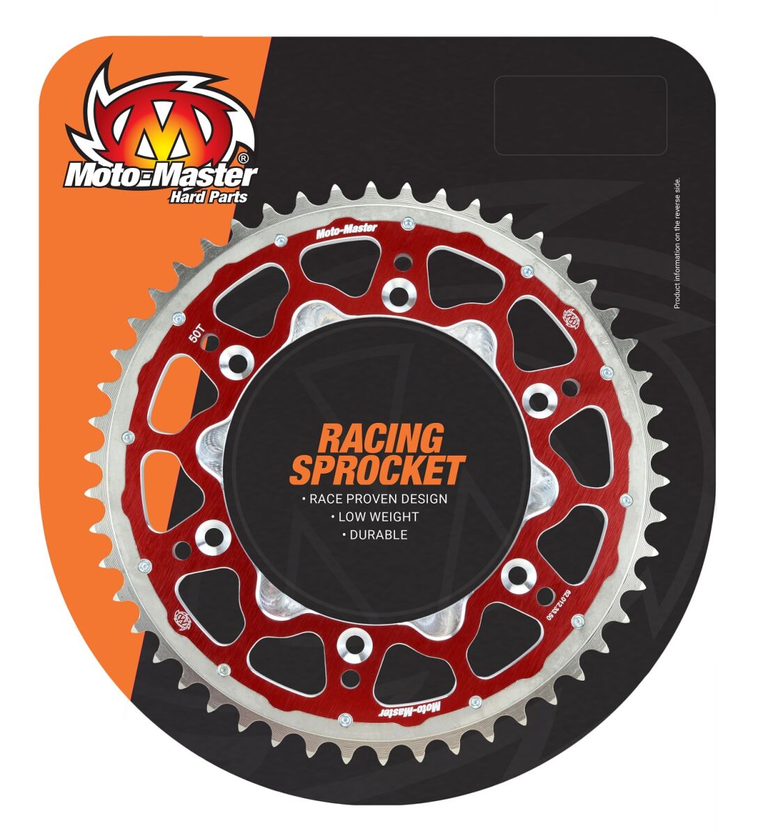 Bakdrev aluminium 520, 45T — Moto-Master 62.002.33.45