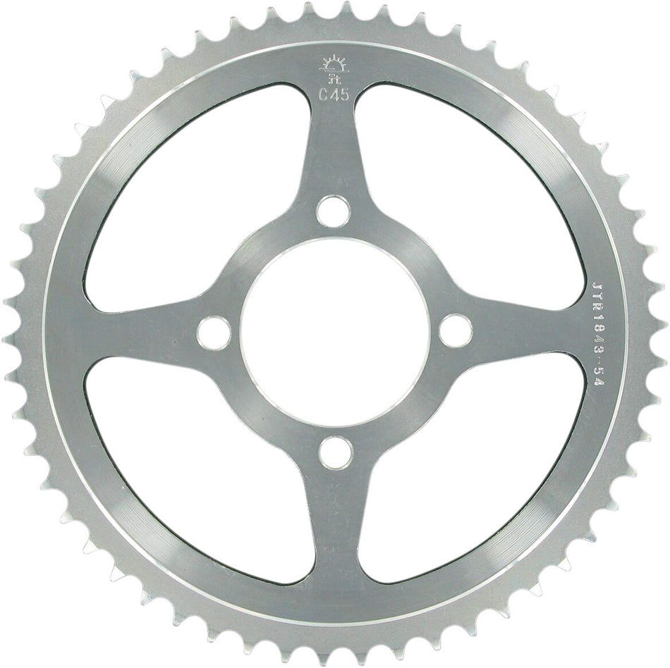 Bakdrev stål 428, 54T til Yamaha — JT Sprockets JTR1843.54