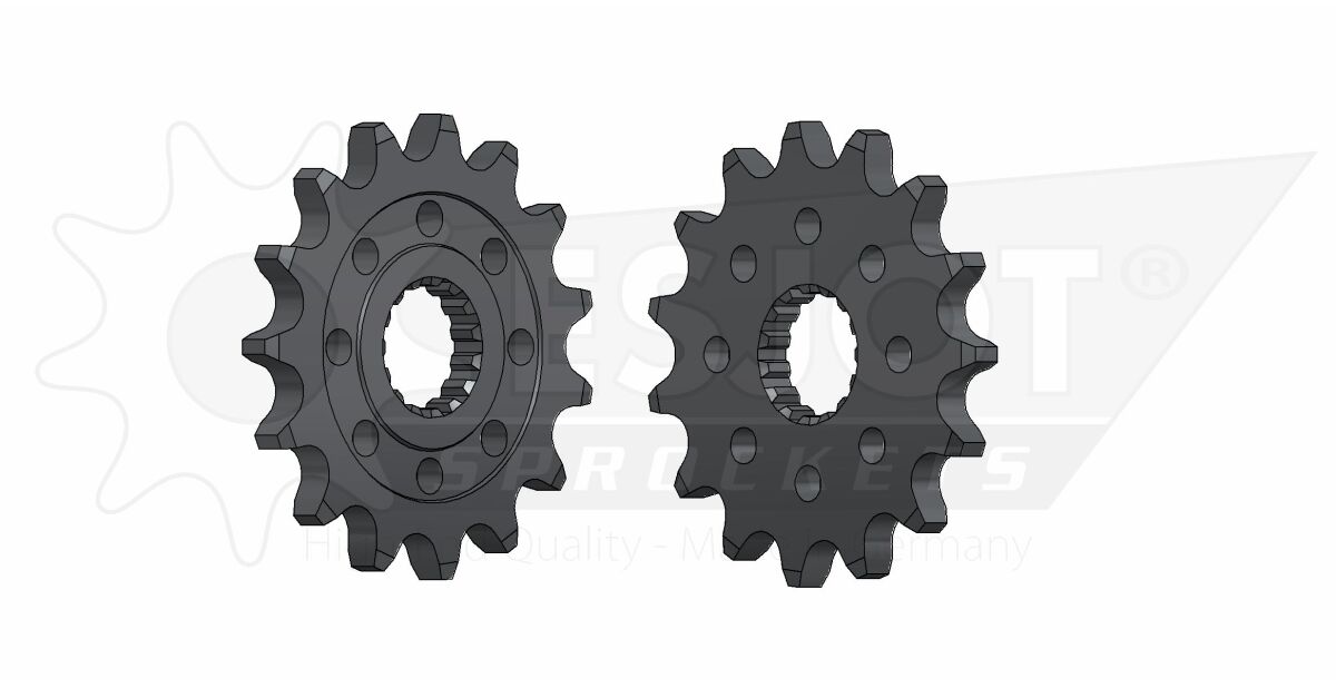 Fremdrev 525, 15T til Royal Enfield — Esjot 50-29055-15S
