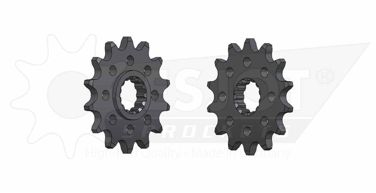 Fremdrev 520, 14T til Kawasaki — Esjot 50-32070-14S
