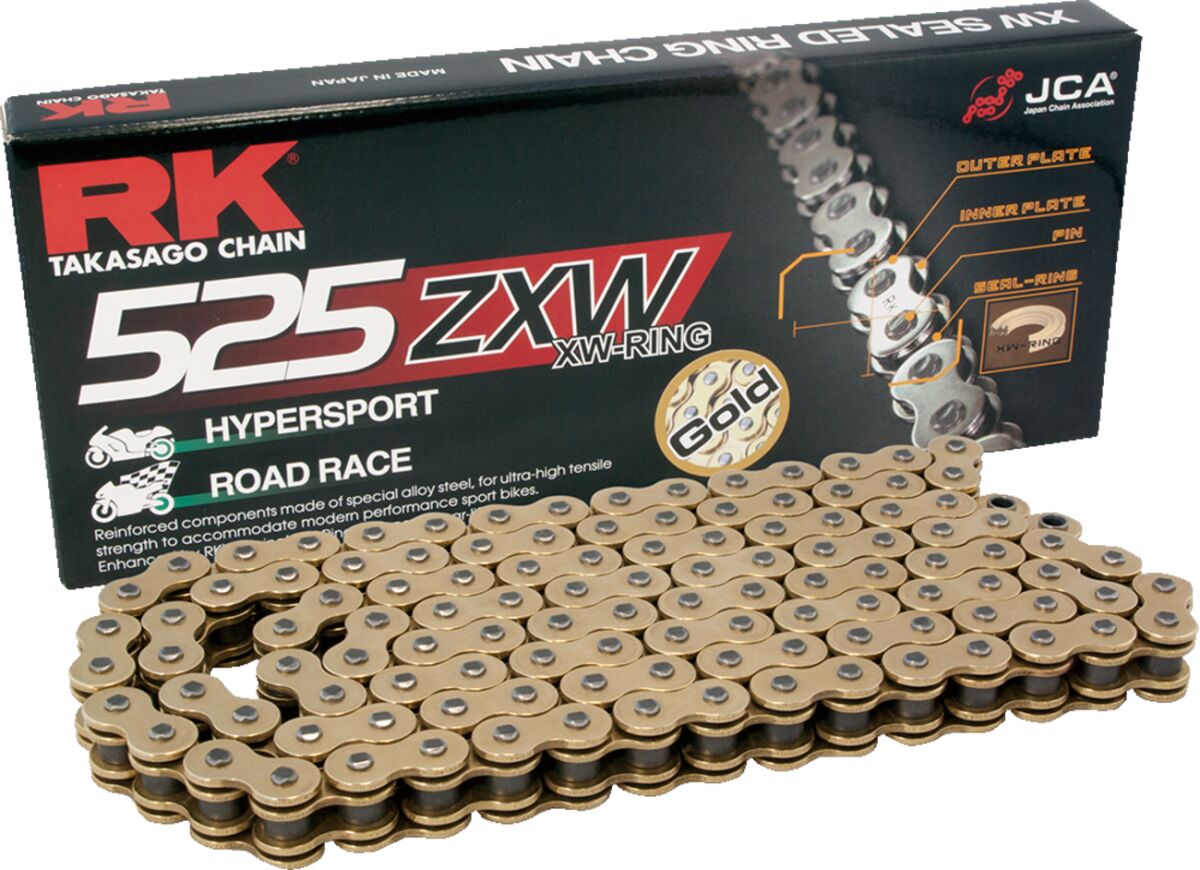 Kjede X-ring 525, 120 ledd — RK GB525ZXW-120-CLF