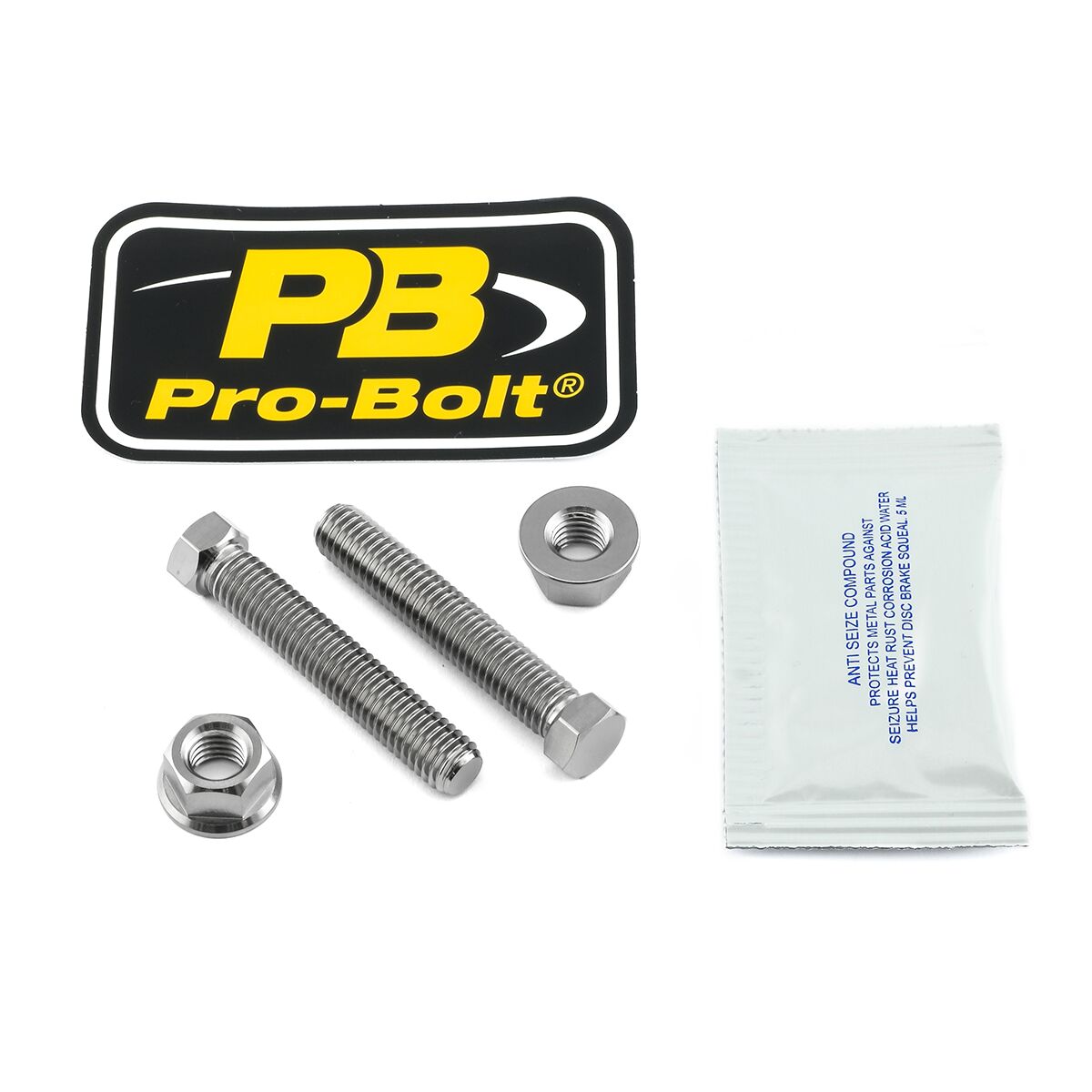 Kjedeføring og tilbehør — Pro Bolt TIAXLE845SET