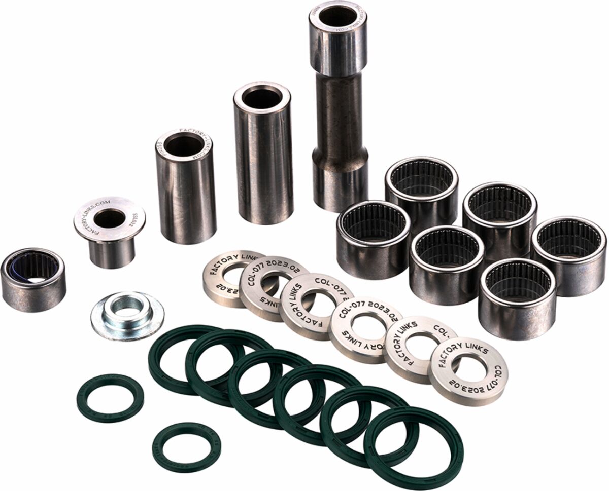 Svingarmlagre og fester til Kawasaki KX 250 — Factory Links LRK-K-111