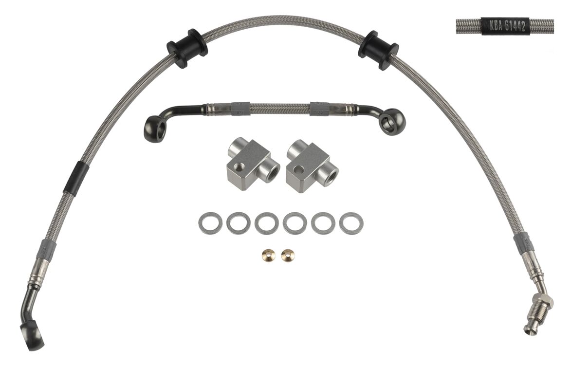Bremseslanger stål til Suzuki GSX-8S 800 ABS — TRW MCH1085H2