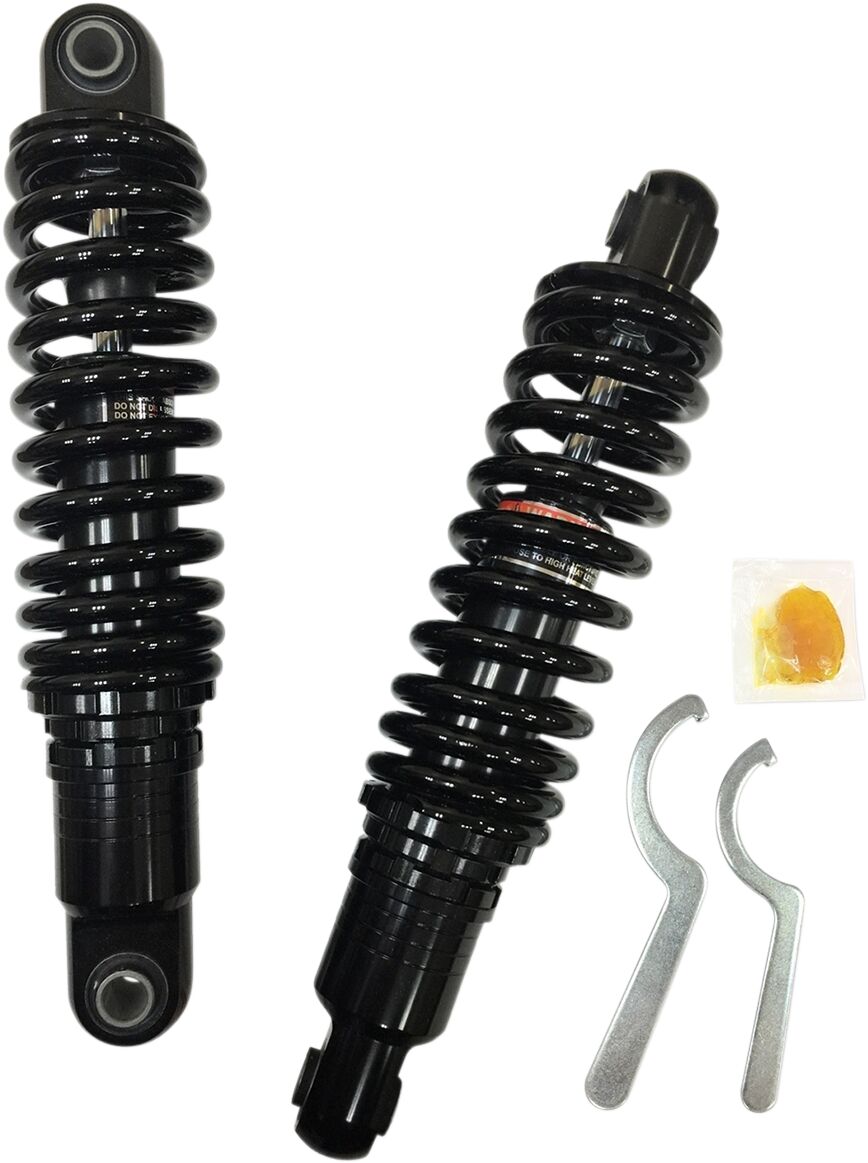 Bakdempere med fjær til Harley-Davidson — Drag Specialties Shocks C16-0156HB