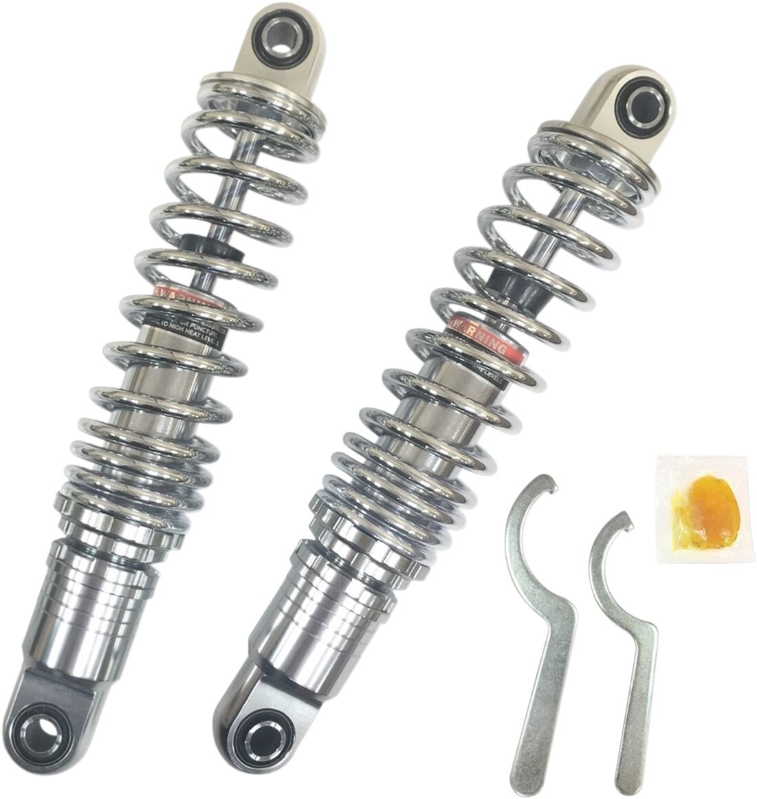Bakdempere med fjær til Harley-Davidson — Drag Specialties Shocks C16-0163H