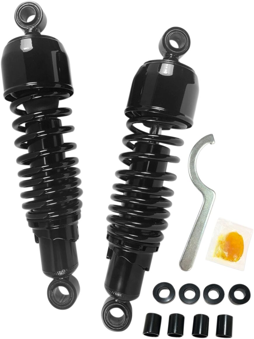 Bakdempere med fjær til Harley-Davidson — Drag Specialties Shocks C16-0131NUGB