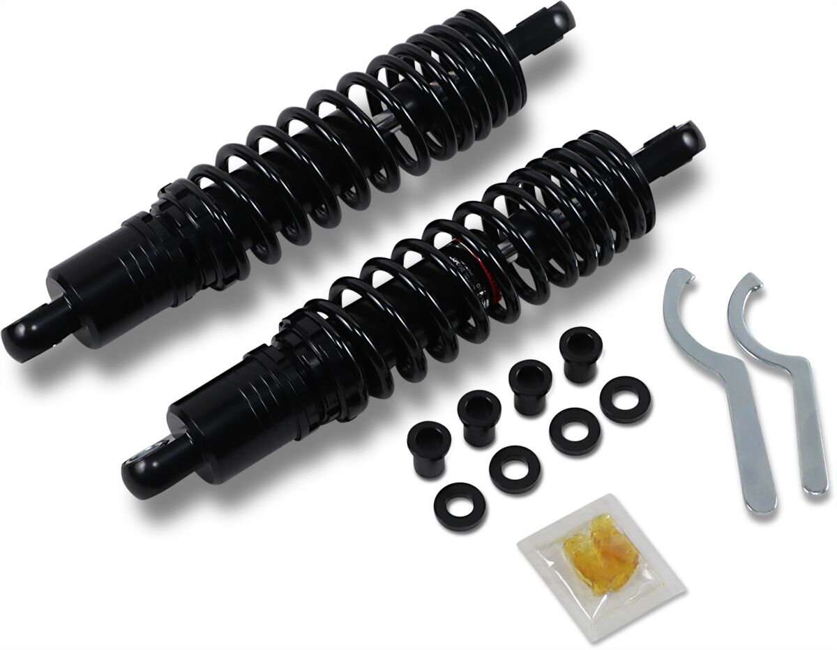 Bakdempere med fjær til Harley-Davidson — Drag Specialties Shocks C16-0167NUHB