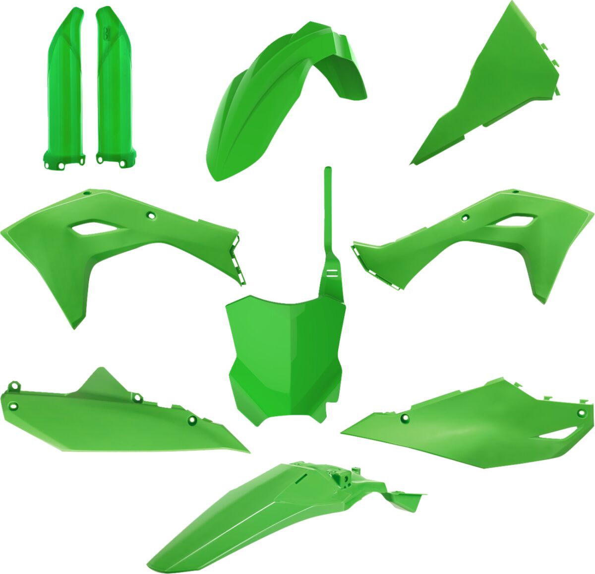 Plastdeler og paneler til Kawasaki KX 450 — Polisport 91361