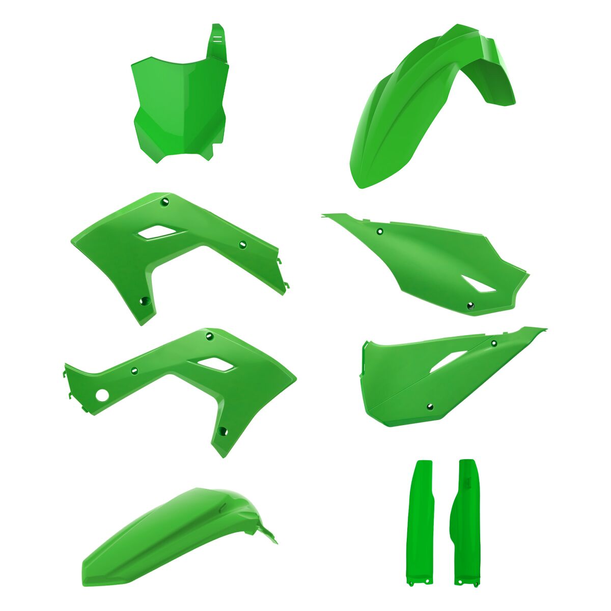 Skjermer offroad til Kawasaki KX 125 M — Polisport 91631