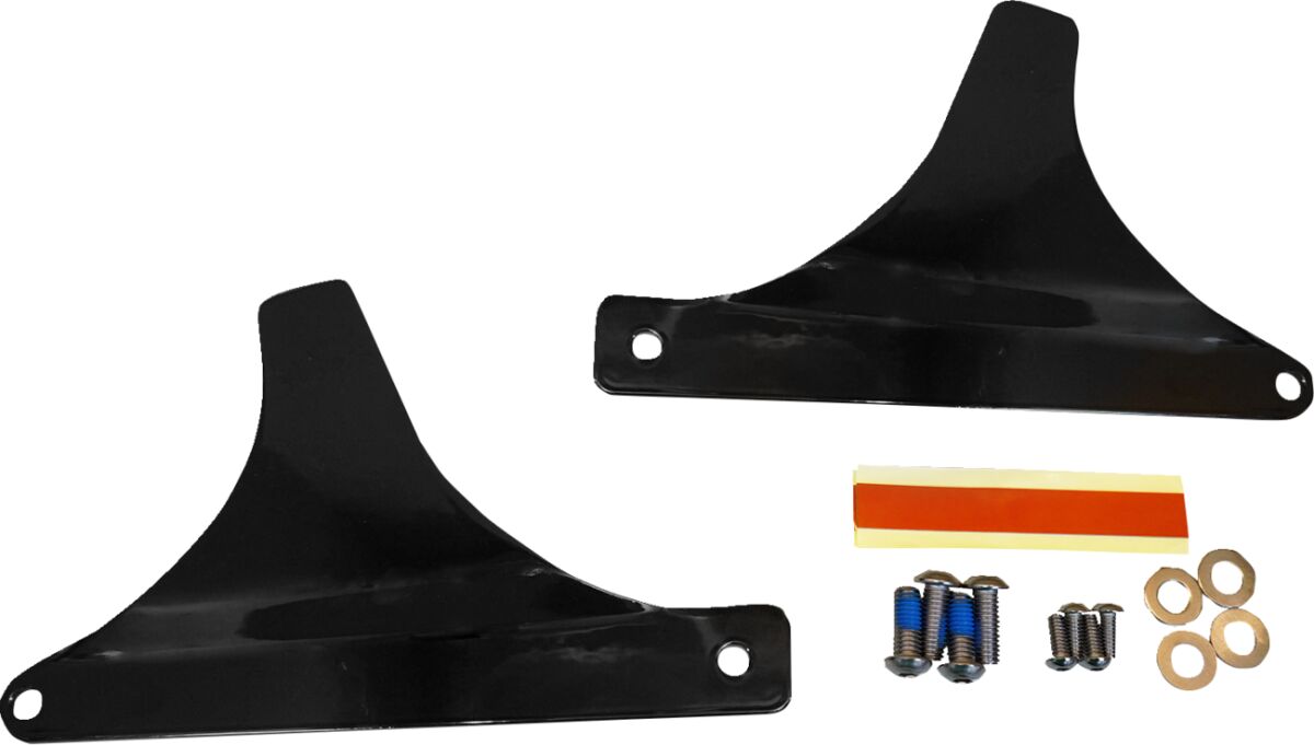 Sideplater sissybar til Harley-Davidson — Drag Specialties X08-0004GB
