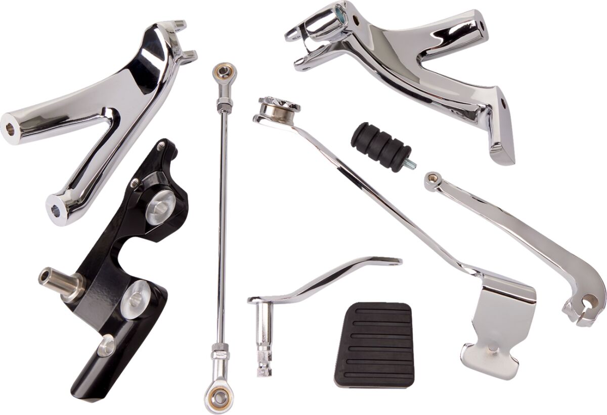 Fremflyttede fotkontroller til Harley-Davidson — Drag Specialties D35-0224C