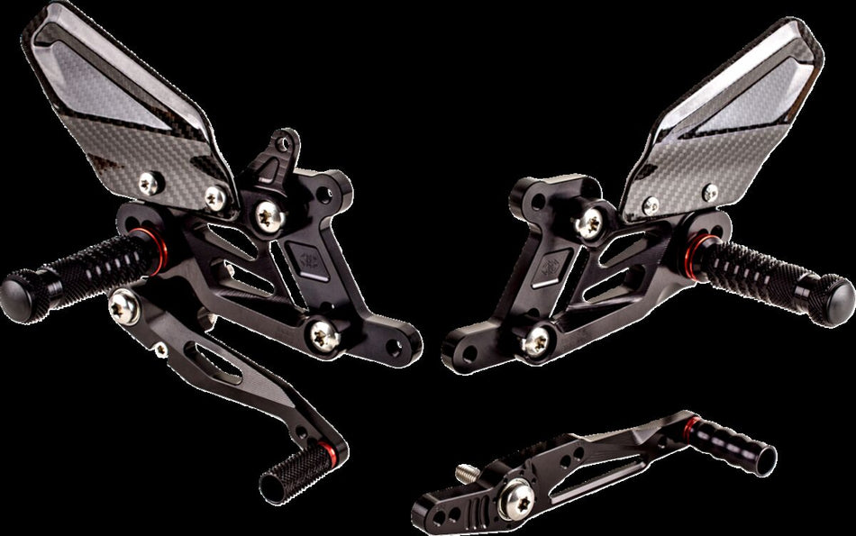 Rearsets til BMW S 1000 R ABS — Gilles Tooling FXR-BM04-B