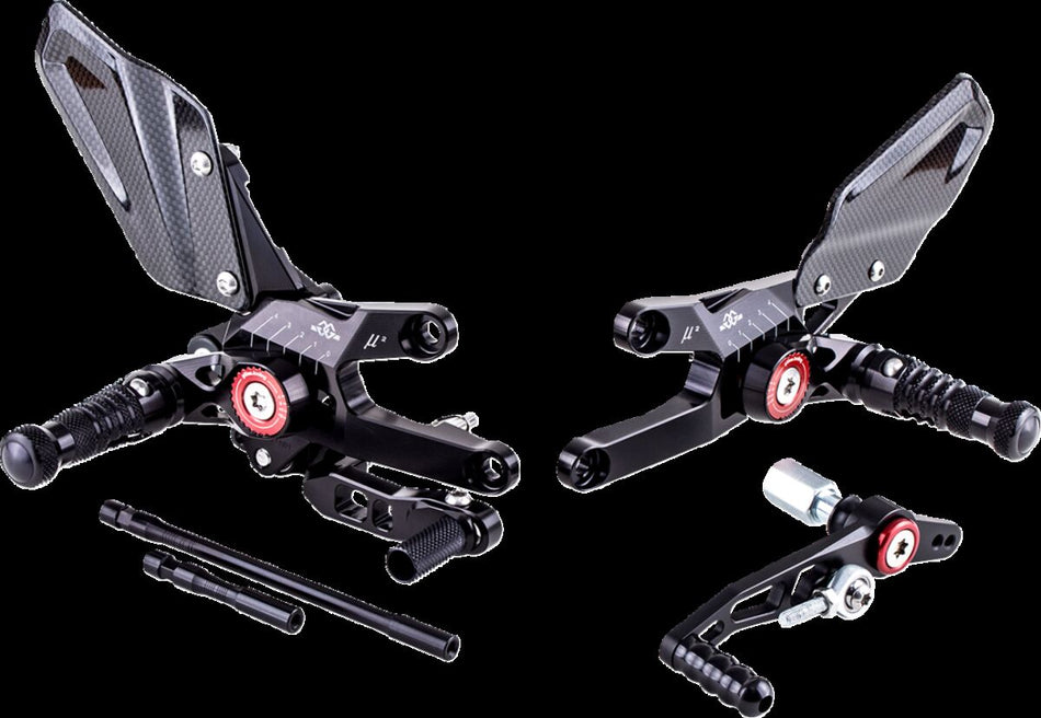 Rearsets til Honda CBR 1000 RR — Gilles Tooling MUE2-H01