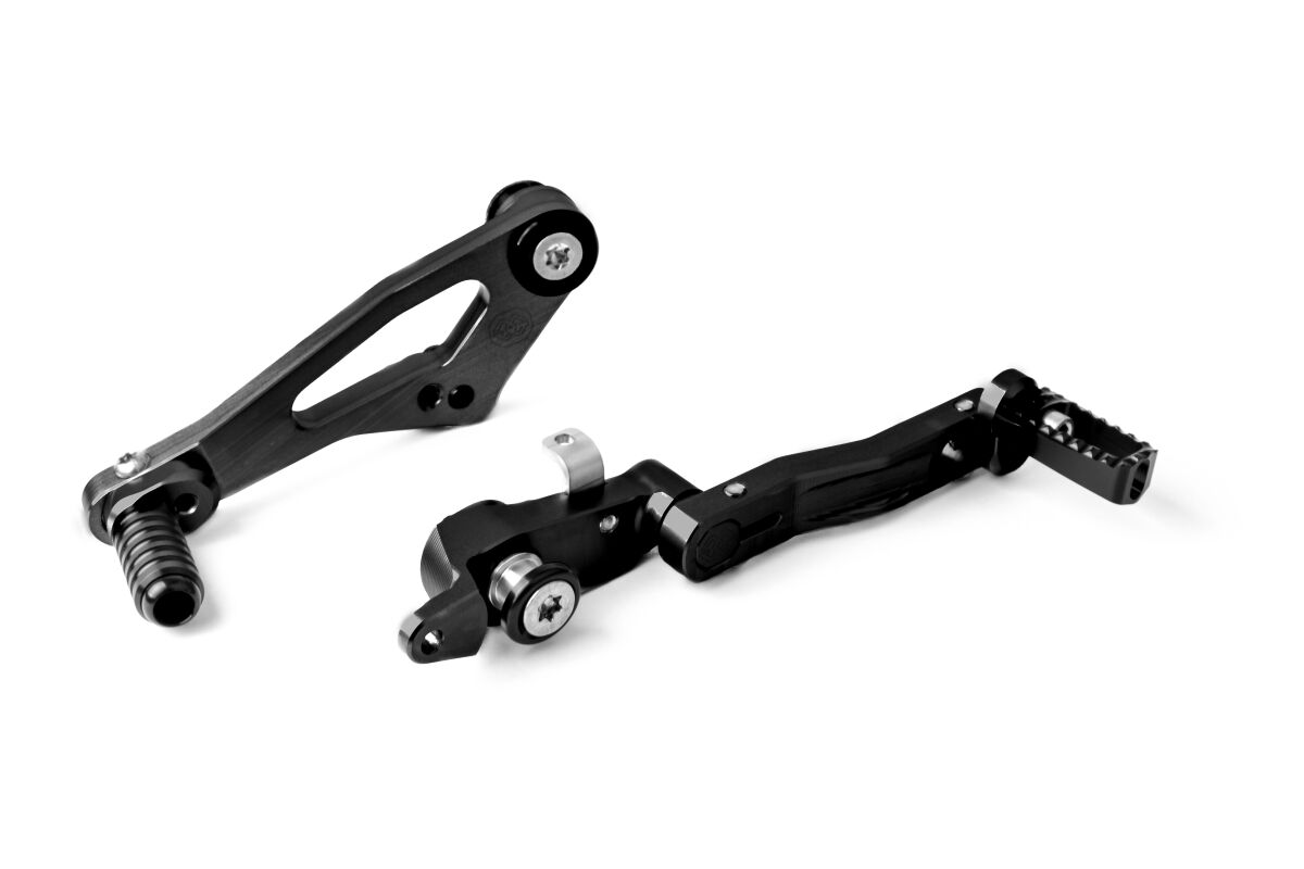 Rearsets til BMW R 1200 GS ABS — Gilles Tooling RCT-BM05-SB-KIT-B