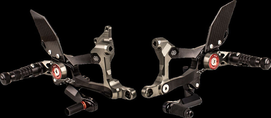 Rearsets til Ducati — Gilles Tooling MUE2-D01