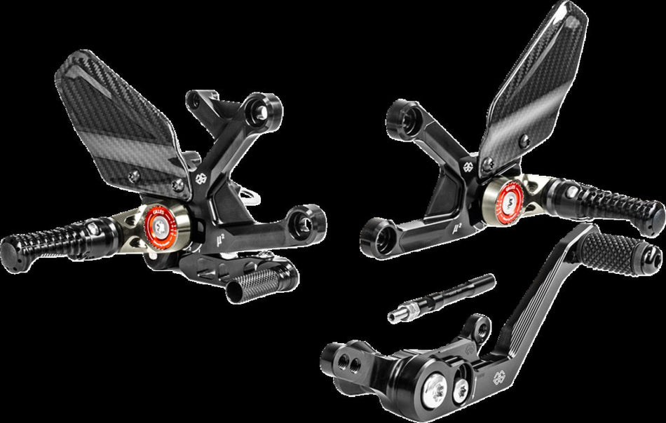Rearsets til Honda CBR 1000 RR — Gilles Tooling MUE2-H02-B