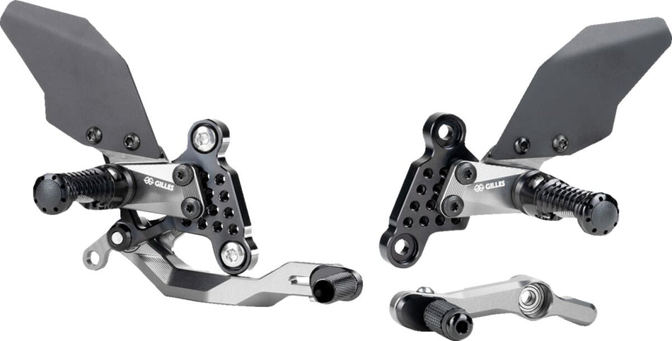 Rearsets til Yamaha MT-09 ABS — Gilles Tooling AS31GT3-Y15-B
