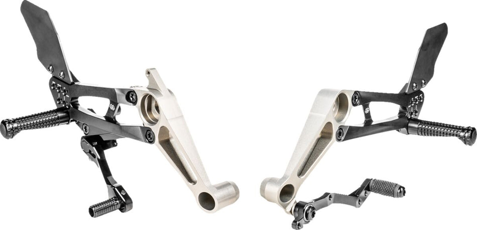 Rearsets til Aprilia RS 660 ABS — Gilles Tooling FXR-A03-B