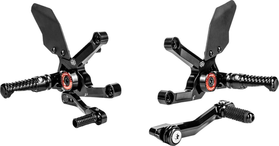 Rearsets til Triumph — Gilles Tooling MUE2-T01-B