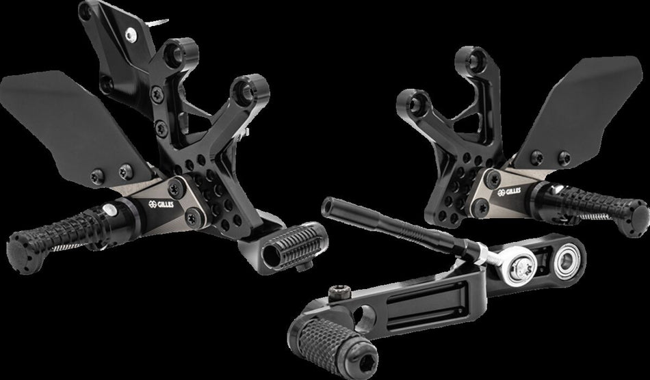 Rearsets til Suzuki GSX-8S 800 ABS — Gilles Tooling AS31GT3-S13-B