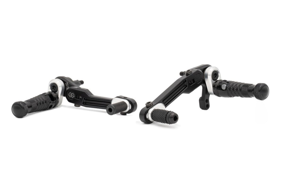 Rearsets til Ducati SCRAMBLER 803 ABS — Gilles Tooling RCT10GT-D07-BS