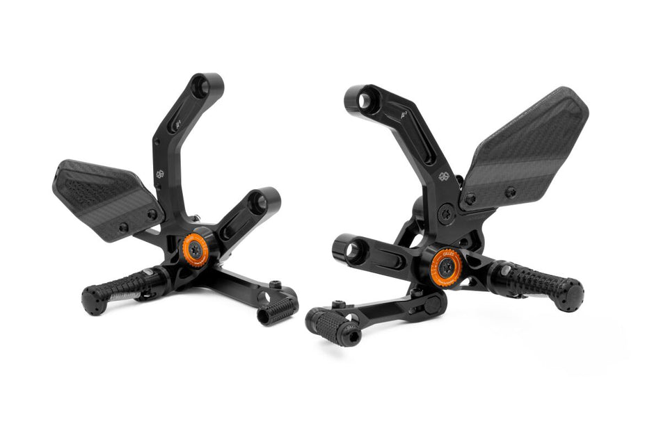 Rearsets til KTM DUKE 990 ABS — Gilles Tooling MUE2-KT02-B