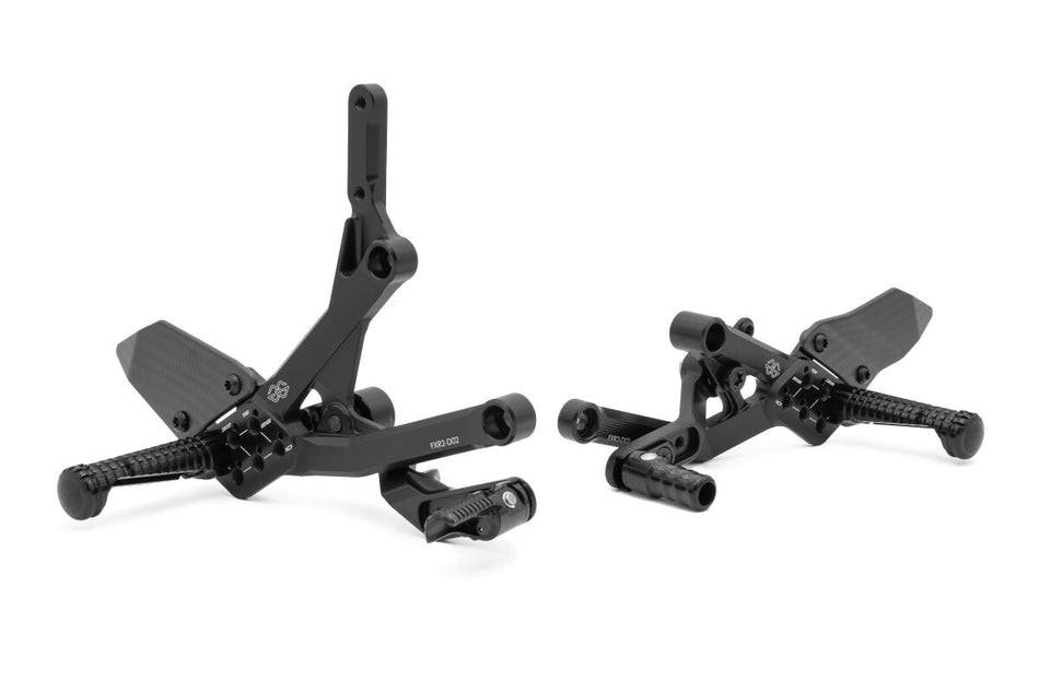 Rearsets til Ducati PANIGALE V2 890 ABS — Gilles Tooling FXR2-D02-BD