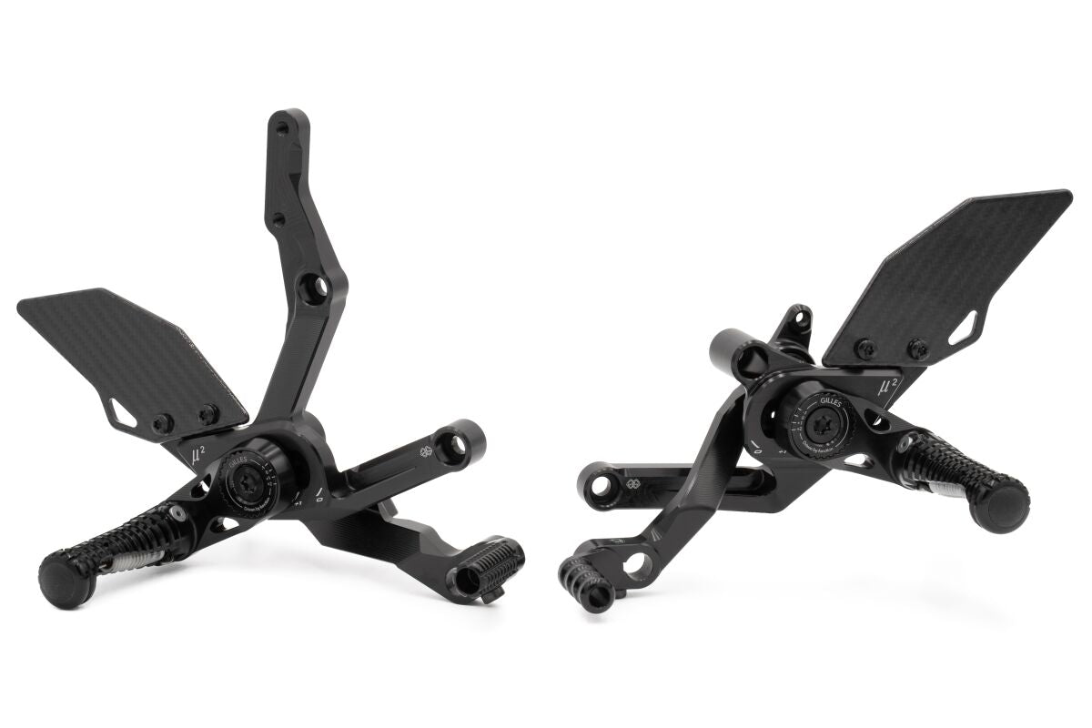 Rearsets til Ducati PANIGALE V2 890 ABS — Gilles Tooling MUE2-D05-B