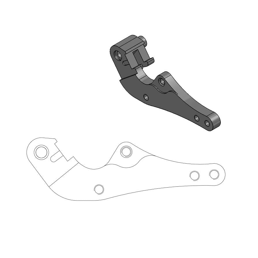 Bremsecalipere, foran — Moto-Master 211054