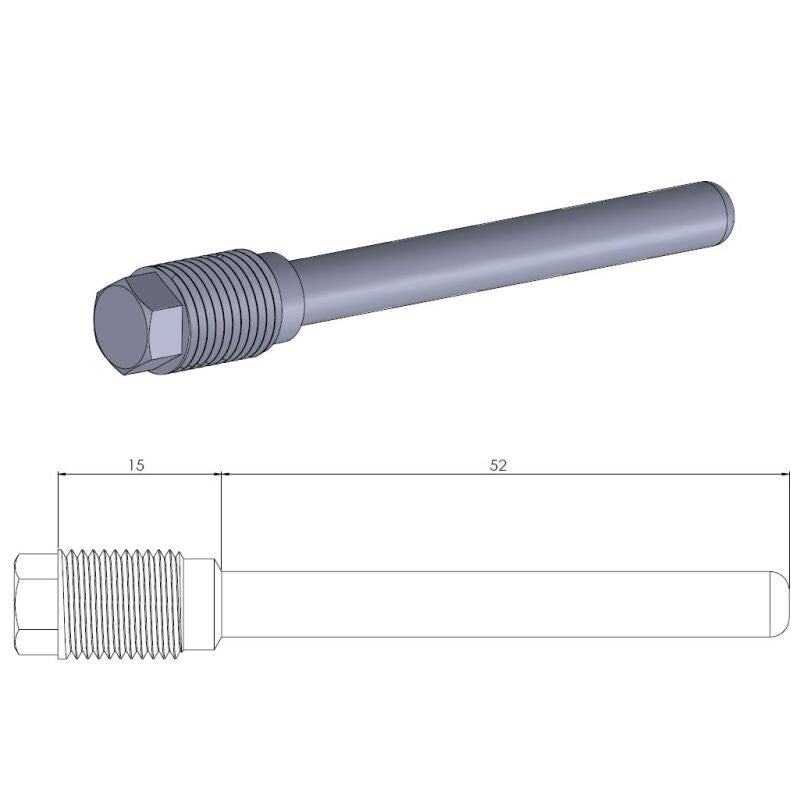 Bremsecaliper reparasjon og deler, bak — Moto-Master 213020