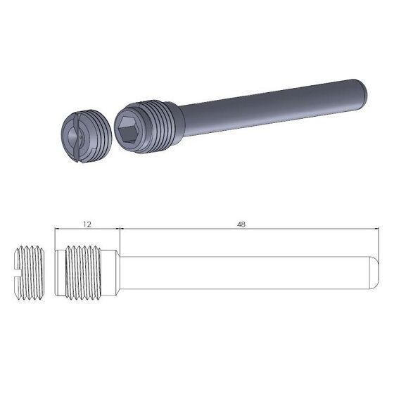 Bremsecaliper reparasjon og deler, foran — Moto-Master 213028