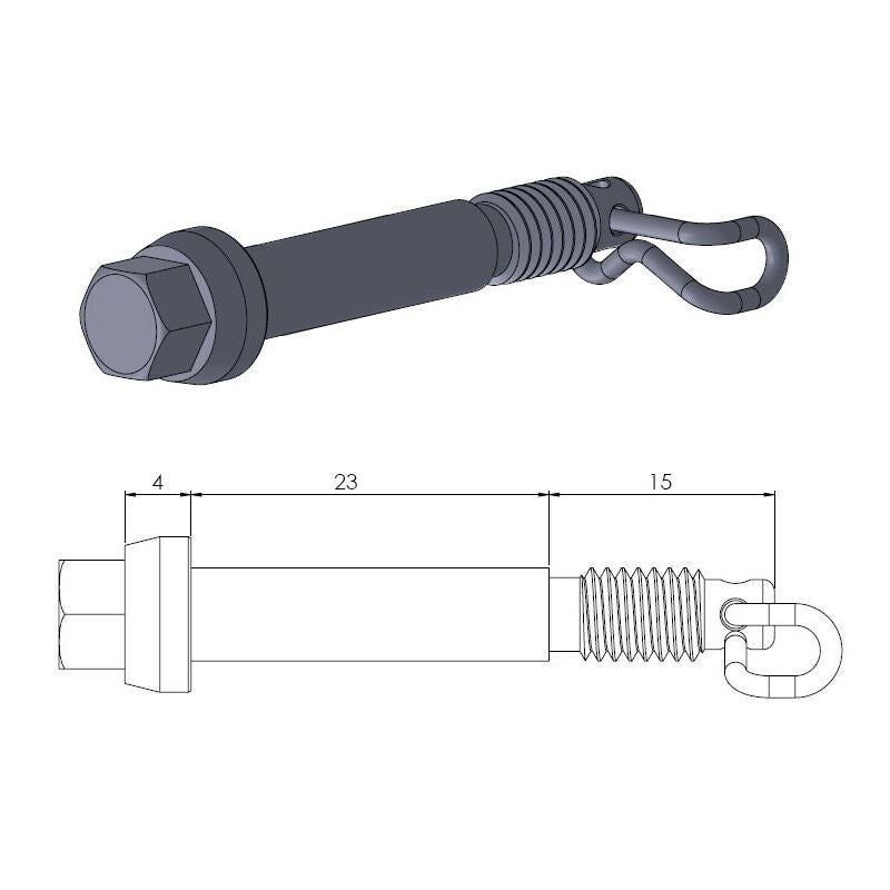Bremsecaliper reparasjon og deler, foran — Moto-Master 213046