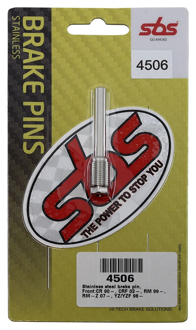Bremsecaliper reparasjon og deler, foran — SBS 4506