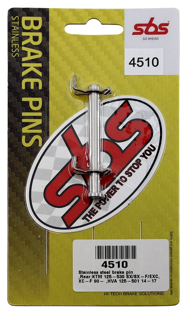 Bremsecaliper reparasjon og deler, bak — SBS 4510