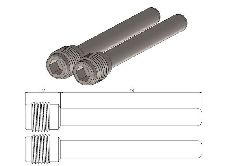 Bremsecaliper reparasjon og deler, foran til Suzuki — Moto-Master 213148